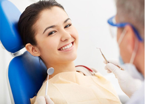 In-office professional tooth whitening